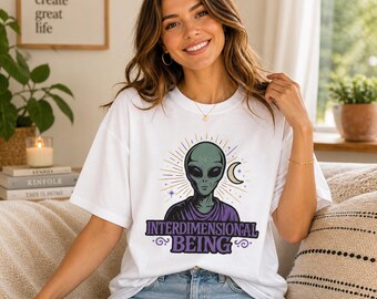 sci fi tshirt, 3I ATLAS, Alien Lover Shirt, Spiritual Gift, Cosmic Being Tee, UFO Enthusiast, Interdimensional Energy