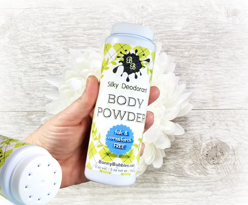 COCONUT KISSES Scented Body Powder Talc and Cornstarch Free Etsy