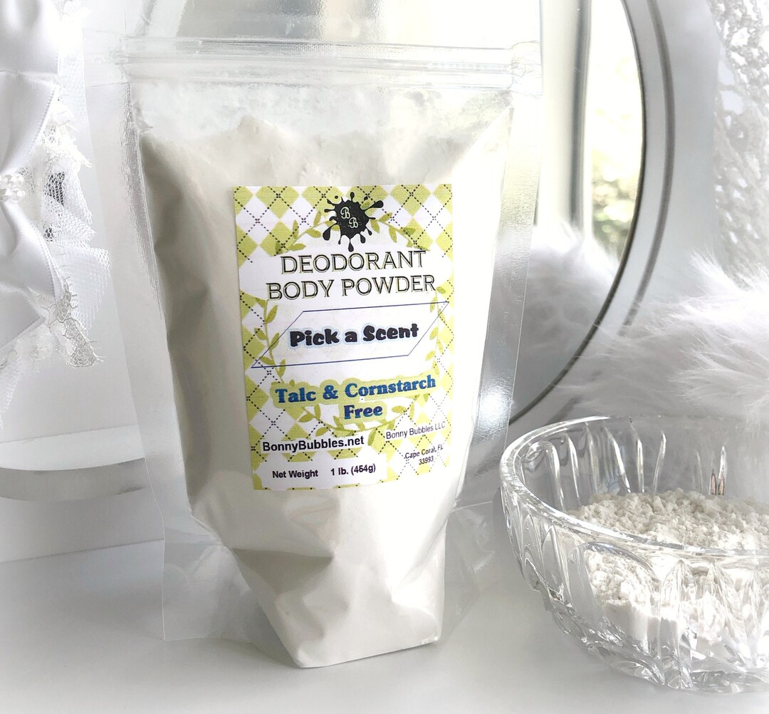 BULK Body Powder by the Pound Pick a Scent All Natural Deodorant Loose