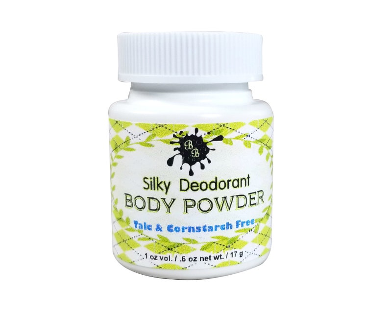 Deodorant Body Powder Talc Free Cornstarch Free Travel Size Etsy