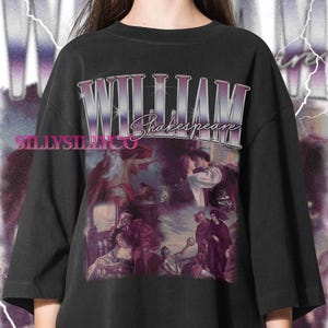 Retro William Shakespeare Shirt -William Shakespeare Crewneck,William Shakespeare T-shirt,William Shakespeare T shirt,Shakespeare Sweatshirt
