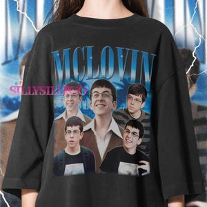 McLovin van Superbad T-shirt voor heren, McLovin Drivers-shirt met v-hals dames, McLovin-shirt voor kinderen, McLovin-ID-T-shirt uniseks