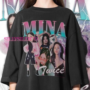 MINA Twice, Mina Shirt, Mina Fan Tees, Mina Twice Merch