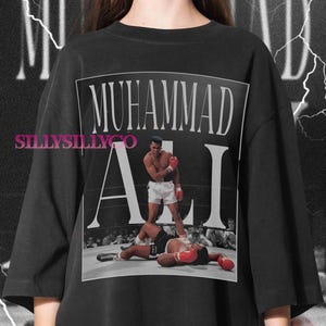 Vintage Style Muhammad Ali professional boxer T-Shirt, Gift For Woman And Man Unisex T-Shirt, Retro Sweatshirt, Comfort Colors Graphic tee