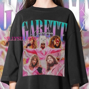 Retro Garett Garrison Gamer Tee, 90s Pixel Art Hoodie image 1