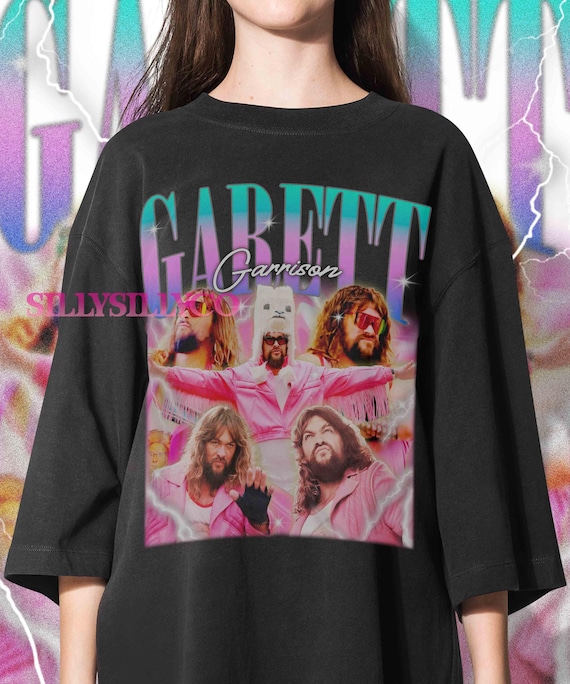 Retro Garett Garrison Gamer Tee, 90s Pixel Art Hoodie