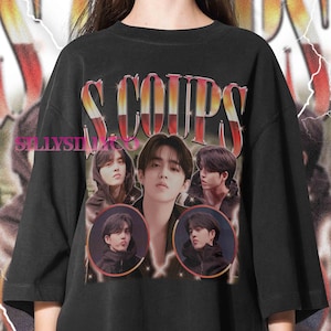 S.COUPS Shirt, S.coups Vintage TShirt, S.coups Retro 90s T-shirt, S.coups Bootleg Tee, S.coups Sweatshirt, Seventeen Comfort Colors Fan Tees