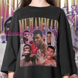 Vintage Style Muhammad Ali professional boxer T-Shirt, Gift For Woman And Man Unisex T-Shirt, Retro Sweatshirt, Comfort Colors Graphic tee