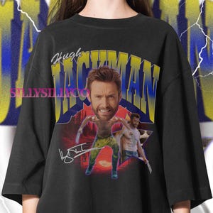 Hugh Jackman Retro 90 shirt, Hugh Jackman Vintage Tee, Hugh Jackman Sweater, Hugh Jackman Hoodie, Hugh Jackman Movie Merch Gift