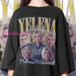 Retro Yelena Belova Thunderbolts Shirt, Yelena Belova Tshirt, Yelena Belova MCU T-shirt, Yelena Belova Sweatshirt, Merch Fan gift Tshirt