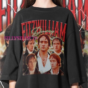 Retro Fitzwilliam Darcy Shirt - Fitzwilliam Darcy Tshirt,Fitzwilliam Darcy T shirt,Darcy T-shirt,Darcy Merch,Pride and Prejudice Shirt