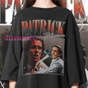 Retro Patrick Bateman Shirt, Patrick Bateman Merch, Batrick Bateman T-shirt, patrick bateman Tshirt, patrick bateman Sweatshirt, Movie Tees