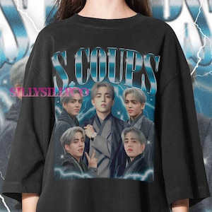 S.COUPS Shirt, S.coups Vintage TShirt, S.coups Retro 90s T-shirt, S.coups Bootleg Tee, S.coups Sweatshirt, Seventeen Comfort Colors Fan Tees