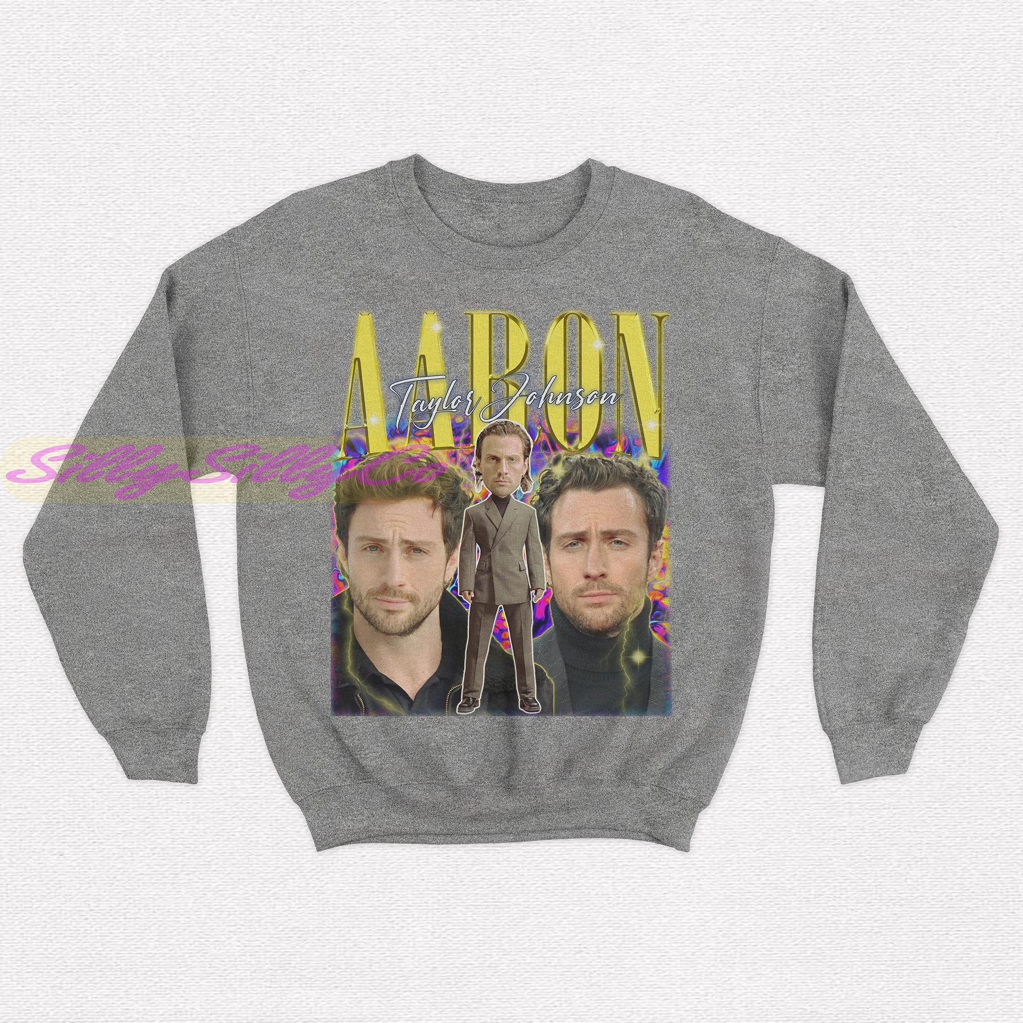 AARON TAYLOR JOHNSON Vintage Retro 90 Shirt, Aaron Taylor Johnson Tee ...