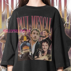 PAUL MESCAL Vintage 90 T-shirt | Paul Mescal Sweater, Paul Mescal Hoodie, Funny Paul Mescal Fan Gift, Gift For Women and Man Unisex T-Shirt