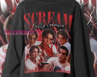 Scream Movie T-Shirt, Billy Loomis & Stu Macher Fan Tee