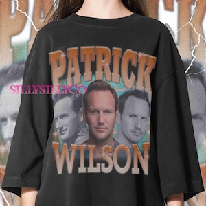 PATRICK WILSON Vintage Shirt, Patrick Wilson Retro 90s Tee, Patrick Wilson Sweater, Patrick Wilson Hoodie, Patrick Wilson Homage Gift