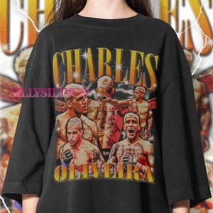 Charles Oliveira Do Bronx Brazilian mixed martial artist Vintage T-Shirt, Gift For Woman and Man Unisex T-Shirt, Charles Oliveira Sweatshirt