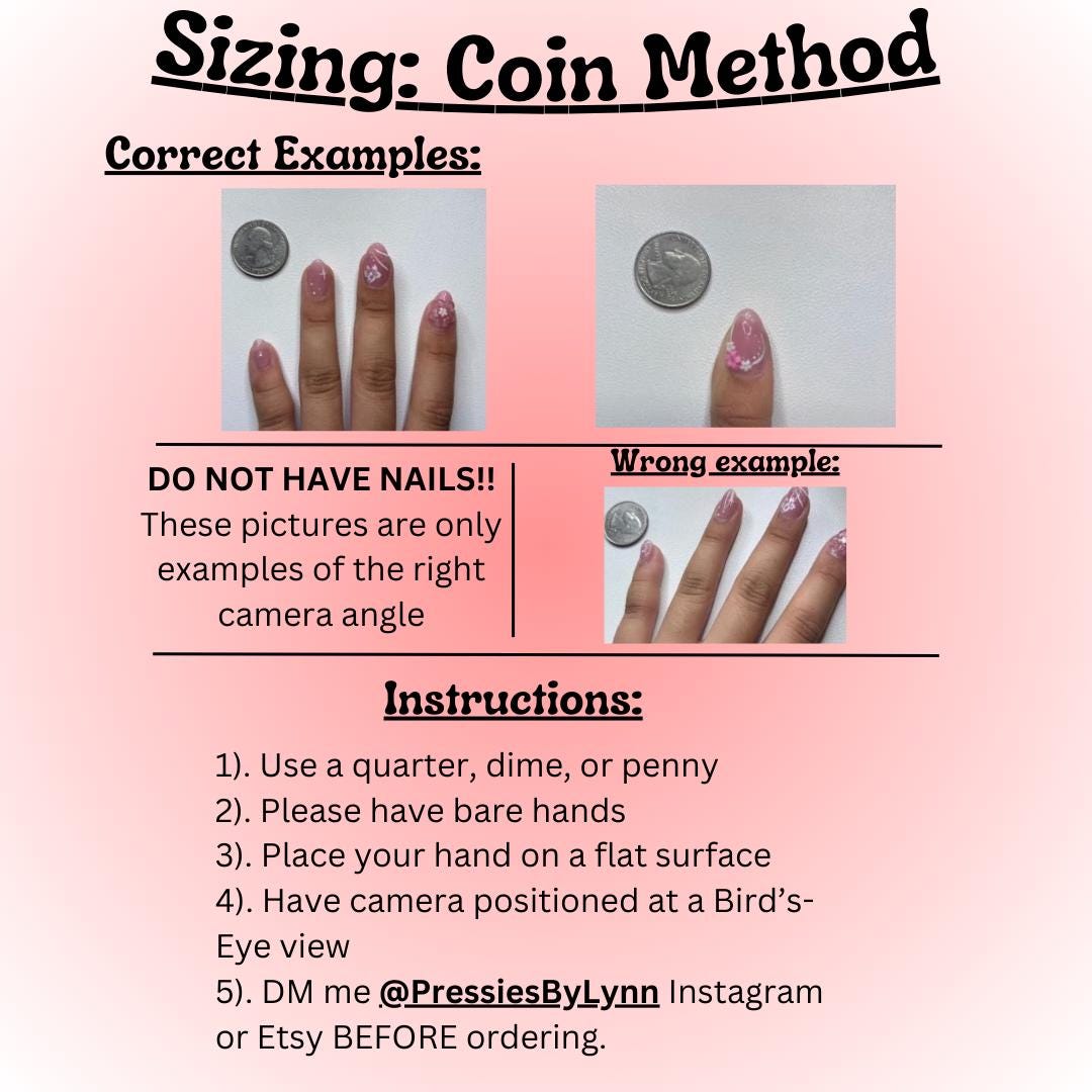 Custom Nail Set Custom Nail Set - Etsy