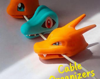 Anime Inspired Cable Holder – Magnetic Cord Organizer for Desk