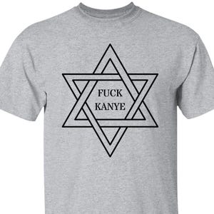 Unisex Jews agains Kanye T-Shirt, Stand up to Antisemitism, Gift for your jewish friend, Tee to support equality not hate.