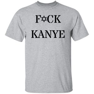 Kanye Protest T-Shirt – Stand Against Hate, Anti-Antisemitism Statement, Bold Expression, Gift for Jewish Friends, Lock Him Up