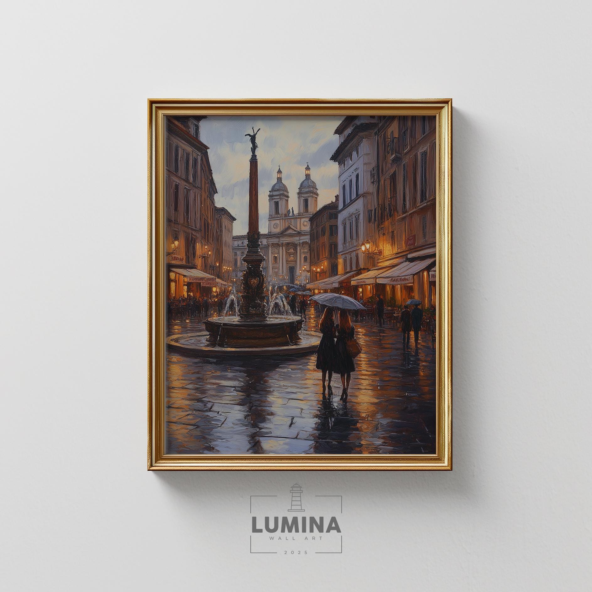 Piazza Navona Paintings for Sale - Fine Art America