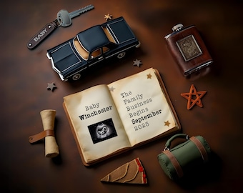 Supernatural Pregnancy Announcement: Hunter Family Business (Digital Download)