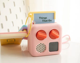 Yoto Card Holder with Keyring: Kids Audio Card Travel Organizer