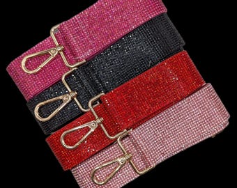 Rhinestone Purse Straps
