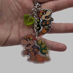 Dino Keychain (Bowser inspired)