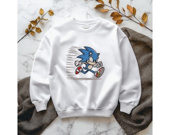 4 Sonic Bundle Embroidery Designs, Machine Embroidery File, 9 Sizes (Instant Download)