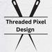 ThreadedPixelsDesign store logo
