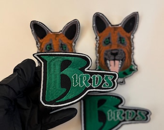 "Philadelphia Adler ""Birds"" Bird Gang Embroidery Patch, Aufnäher zum Aufbügeln, Aufnäher zum Aufbügeln, Philadelphia Patches ""Vogel""."