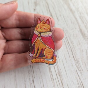 King Cat Pin image 4