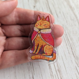 King Cat Pin image 2