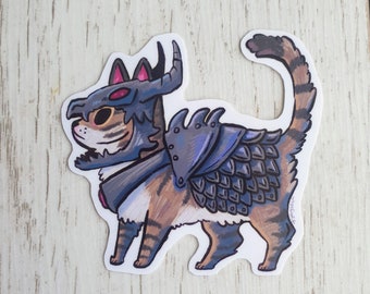 Battle Cat Vinyl Sticker