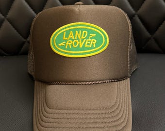 LAND ROVER ランドローバー キャップ グリーン Green Land Rover Trucker Hat - Etsy