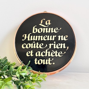 Vintage French Copper Pan - Cottage Wall Decor