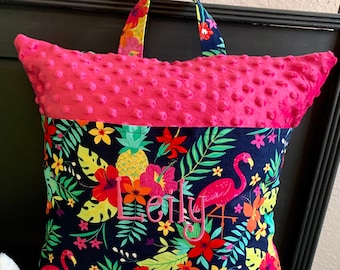 Reading Pillow - Pocket Pillow - Personalized Reading Pillow - Personalized Pillow - 200 fabric choices - Custom Sleep Pillow