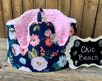 Bumbo Seat Cover -200 fabric choices - minky bumbo cover - floral bumbo cover