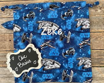 Personalized Laundry Bag Wet Dry Bag Travel Laundry Bag College Cloth Diaper Wet Bag Drawstring Wet Bag Personalized Gym Bag