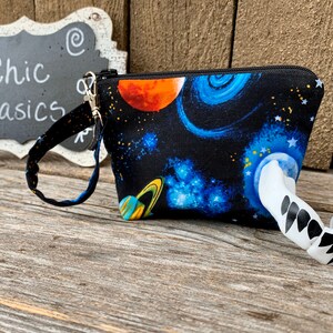 Mouth Guard Case - Custom Mouthguard Case - Retainer Case - 200 Fabric Choices - Space - Dental Mouth Guard Case - Dental Case