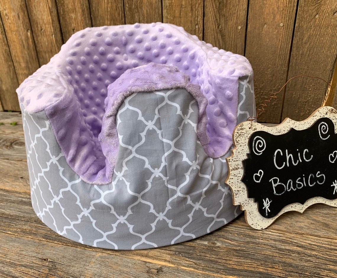 Custom Bumbo Seat Cover -200 Fabric Choices - Minky Bumbo Cover - Brown ...