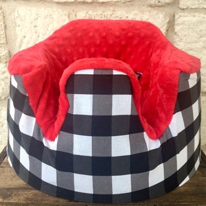 Custom Bumbo Seat Cover 200 fabric choices minky bumbo cover image 8