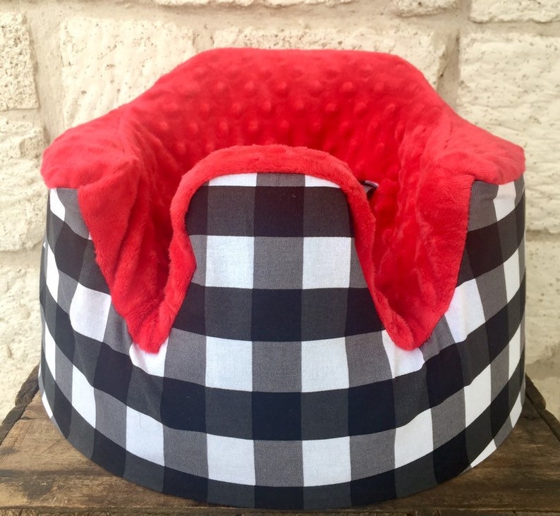 Custom Bumbo Seat Cover 200 fabric choices minky bumbo cover image 8