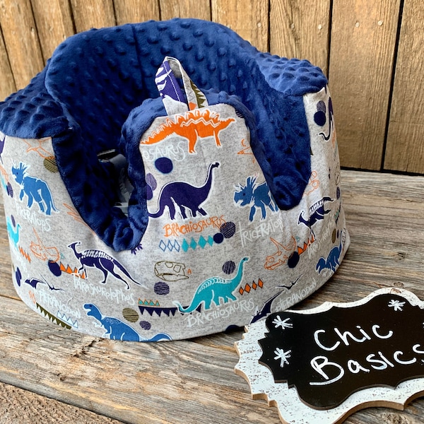 Bumbo Seat Cover -200 fabric choices - minky bumbo cover