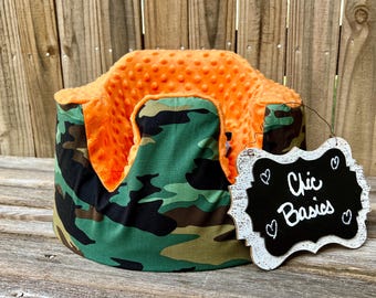 Custom Bumbo Seat Cover -200 fabric choices - Camo Print
