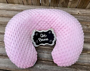 Custom Nursing Pillow Cover with Zipper Closure for Boppy - 200 Fabric Options