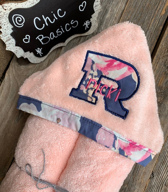 personalized hooded bath towels